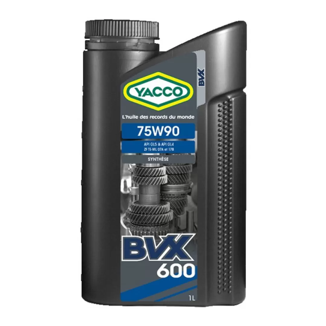 روغن گیربکس دنده ای مدل BVX ۶۰۰ (۷۵W-۹۰) شرکت یاکو YACCO (اصل فرانسه) (قیمت همکاری، سفارش تعداد)