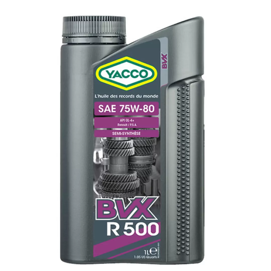 روغن گیربکس دنده ای مدل BVX R۵۰۰ (۷۵W-۸۰) شرکت یاکو YACCO (اصل فرانسه) (قیمت همکاری، سفارش تعداد)